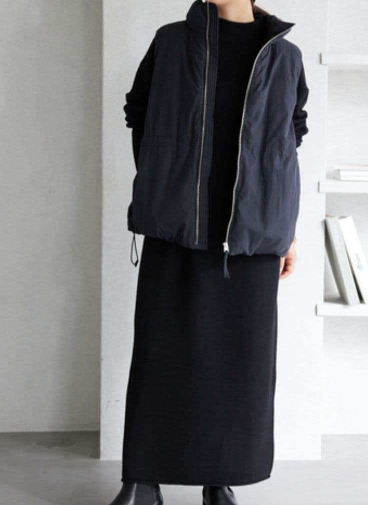 SLOBE IENA P/NPタフタダウンベスト