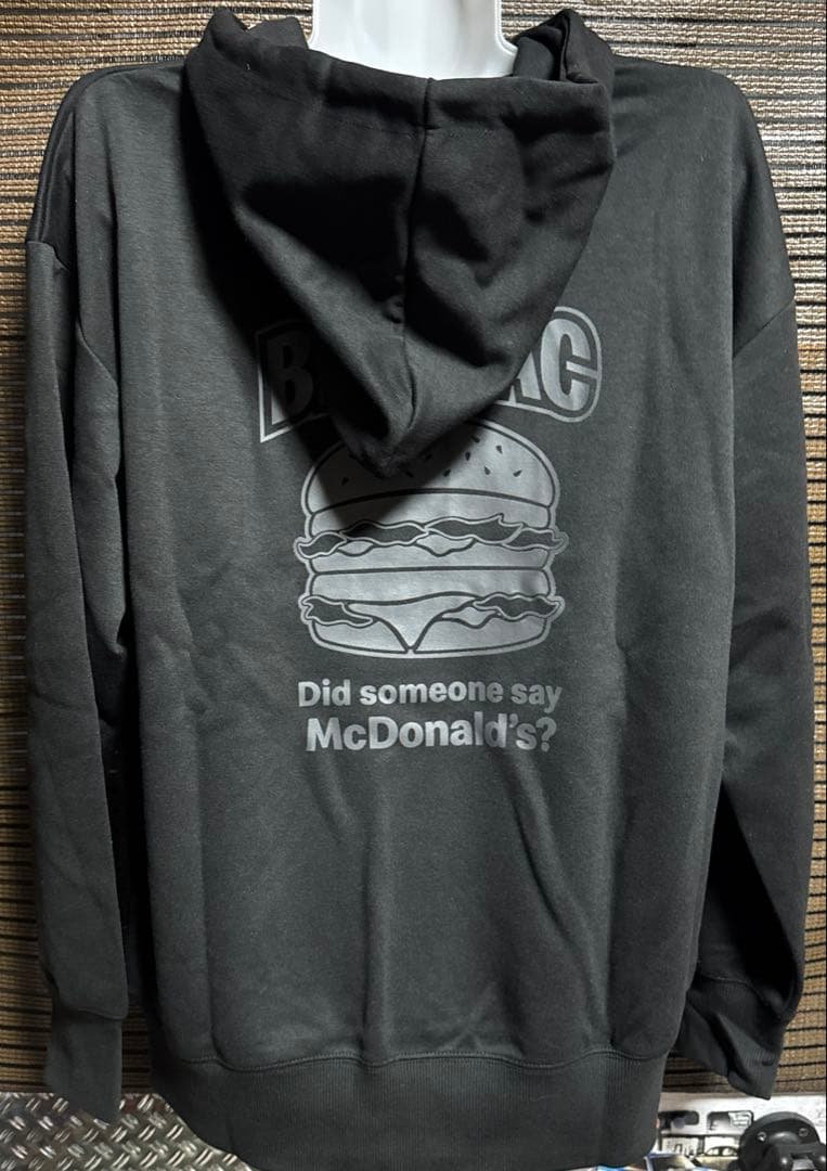 新品　グラニフ　 【第４弾】ビッグマック｜ビッグシルエットポンチパーカー