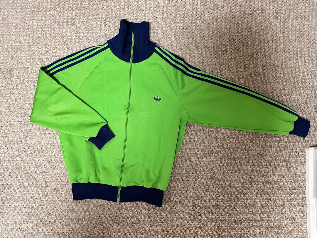 【値下げ】adidas ジャージ　80s 古着　デサント　トラックジャケット