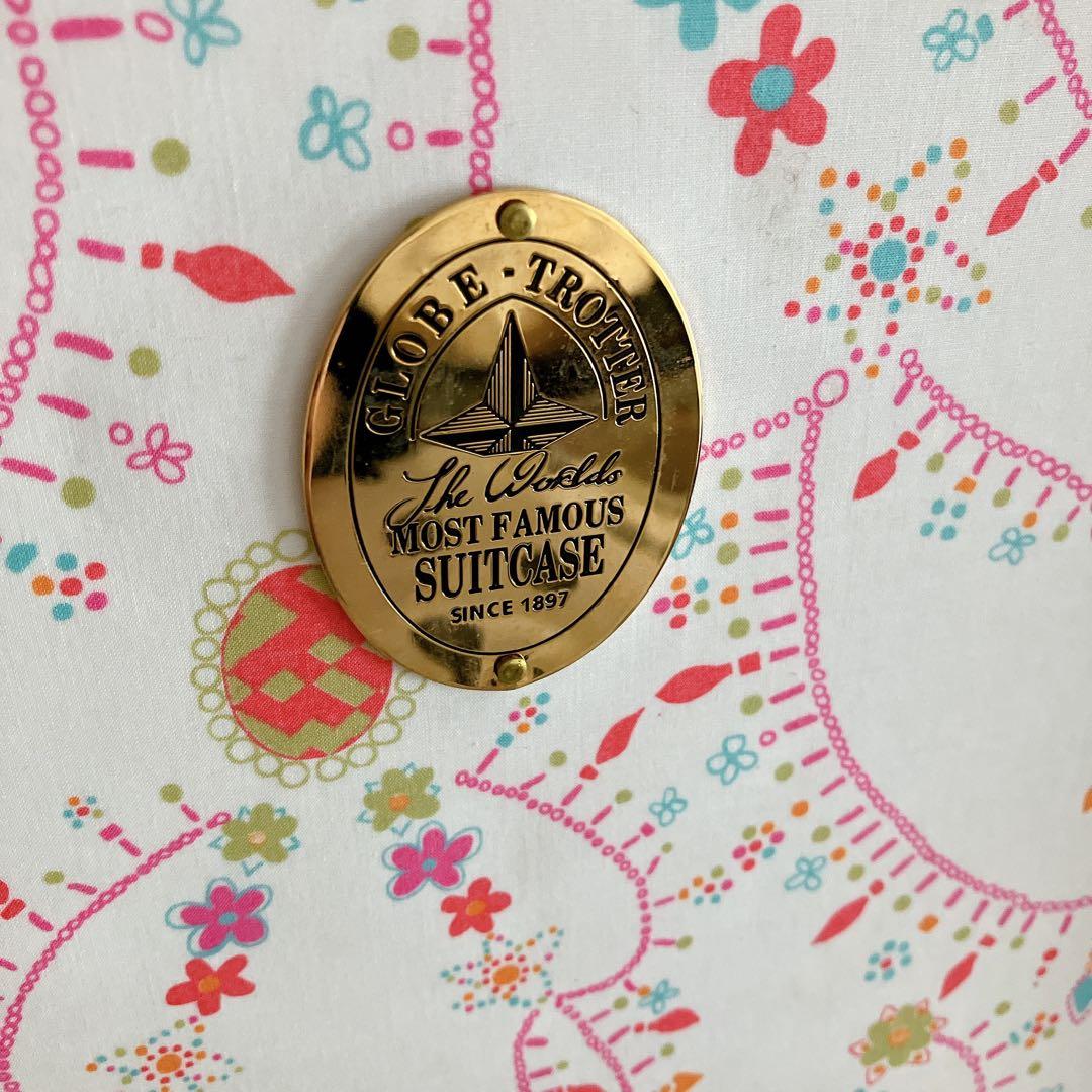 美品 グローブトロッター 希少限定カラーピンク トランク スーツケース