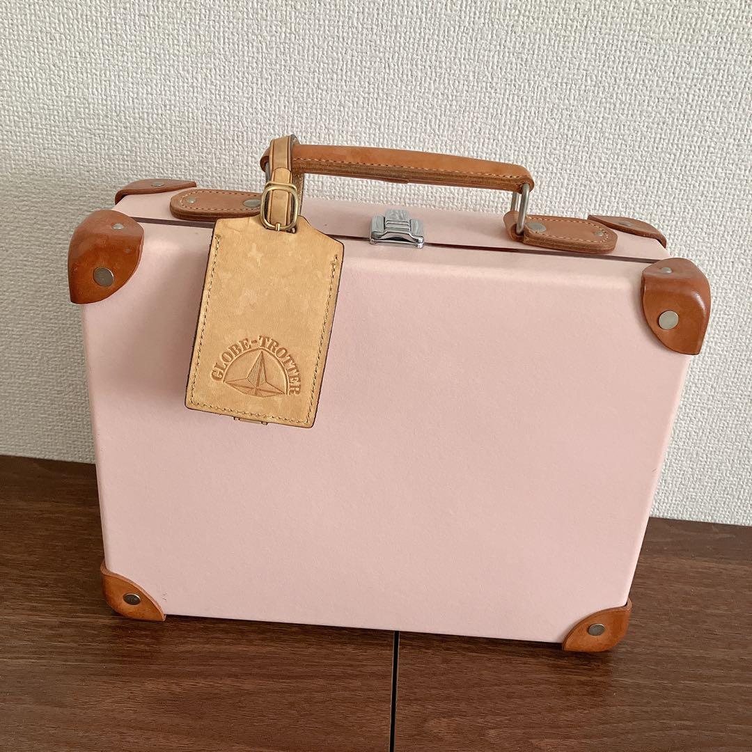 美品 グローブトロッター 希少限定カラーピンク トランク スーツケース