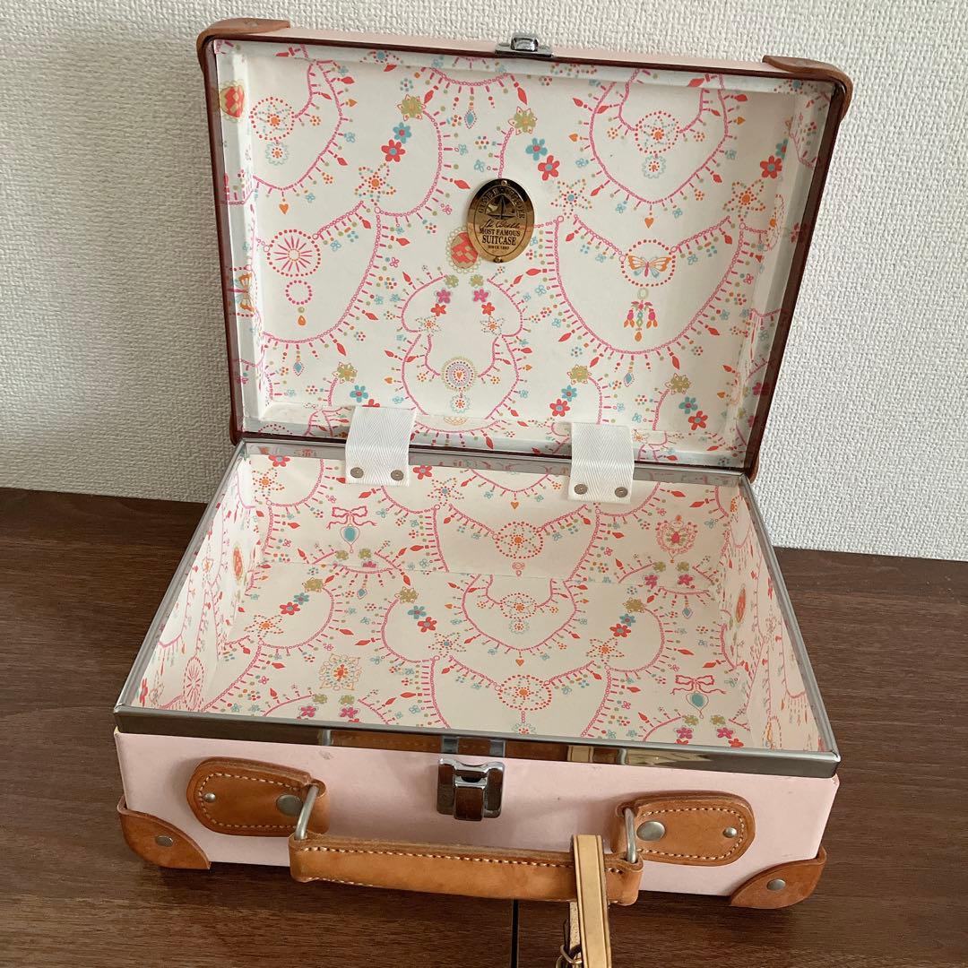 美品 グローブトロッター 希少限定カラーピンク トランク スーツケース