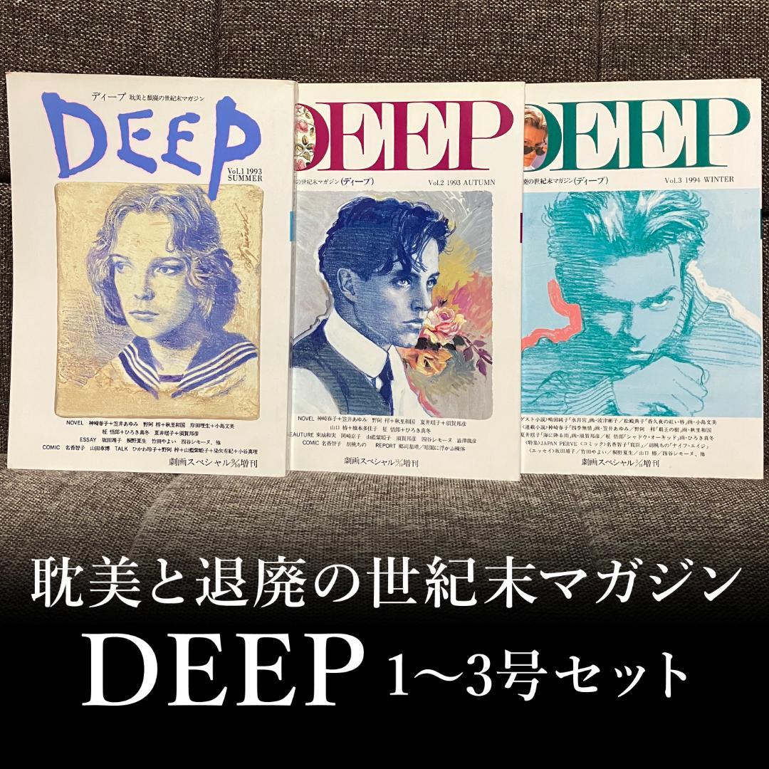 小説誌 DEEP ディープ 3冊セット