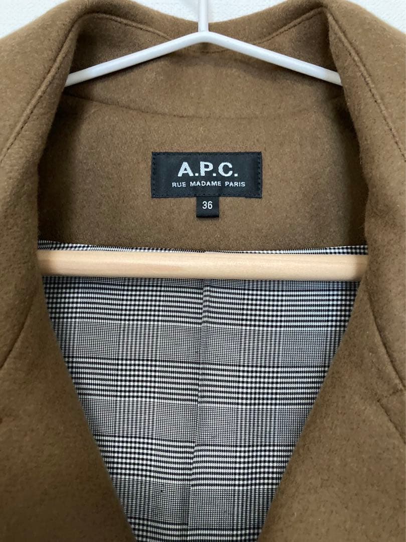 美品！A.P.C. レディースロングコート