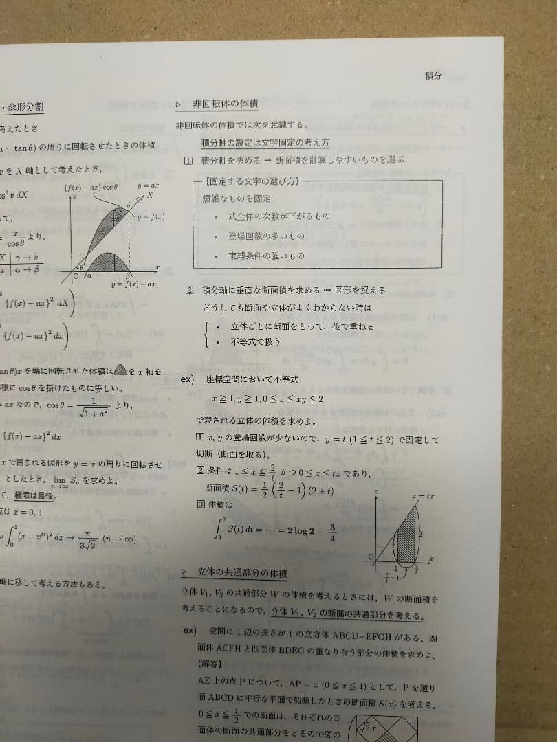 鉄緑会　数学　数3テキスト
