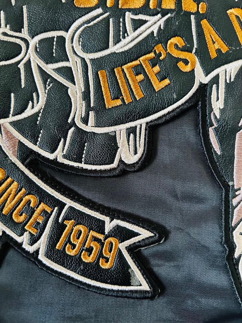 SIMPSON ジャケット メンズLLサイズ　ブラック