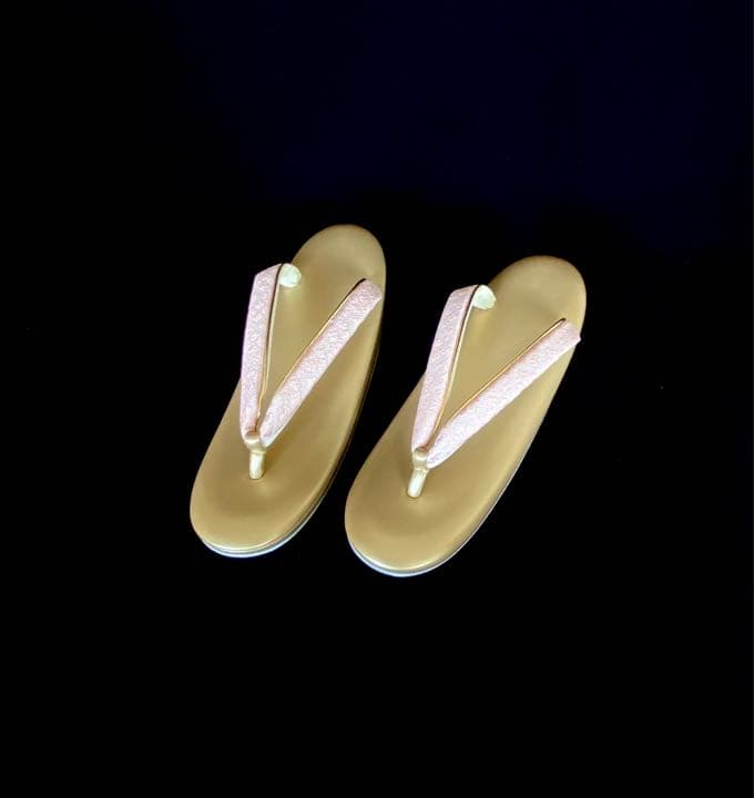 【新品】 草履バッグセット L寸 日本製　ピンクラメ