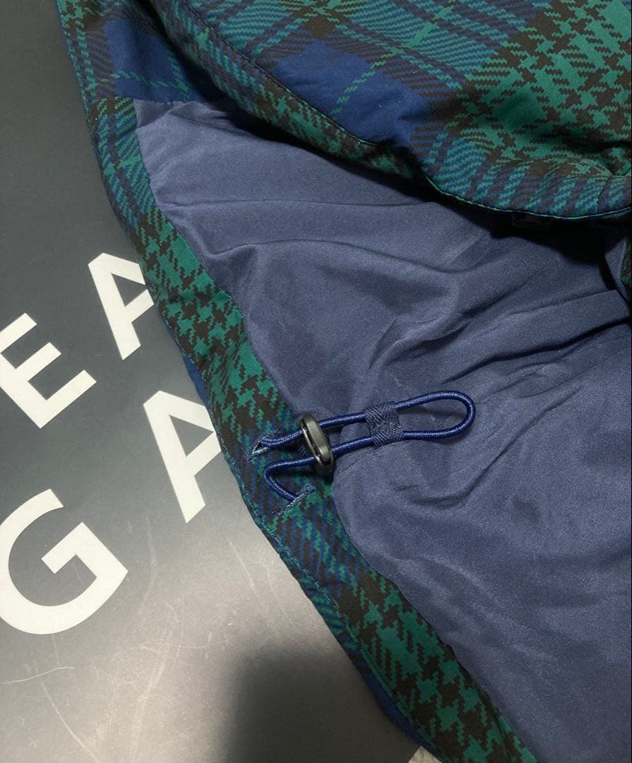 新品 ジャックバニー 2WAYストレッチタフタ ボア襟ブルゾン(5)サイズL/緑