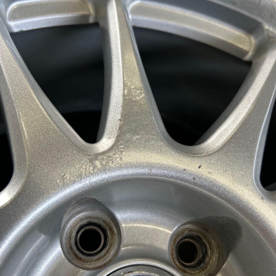中古アルミ17X8.0 PCD100インプレッサ、フォレスター、XVなどに