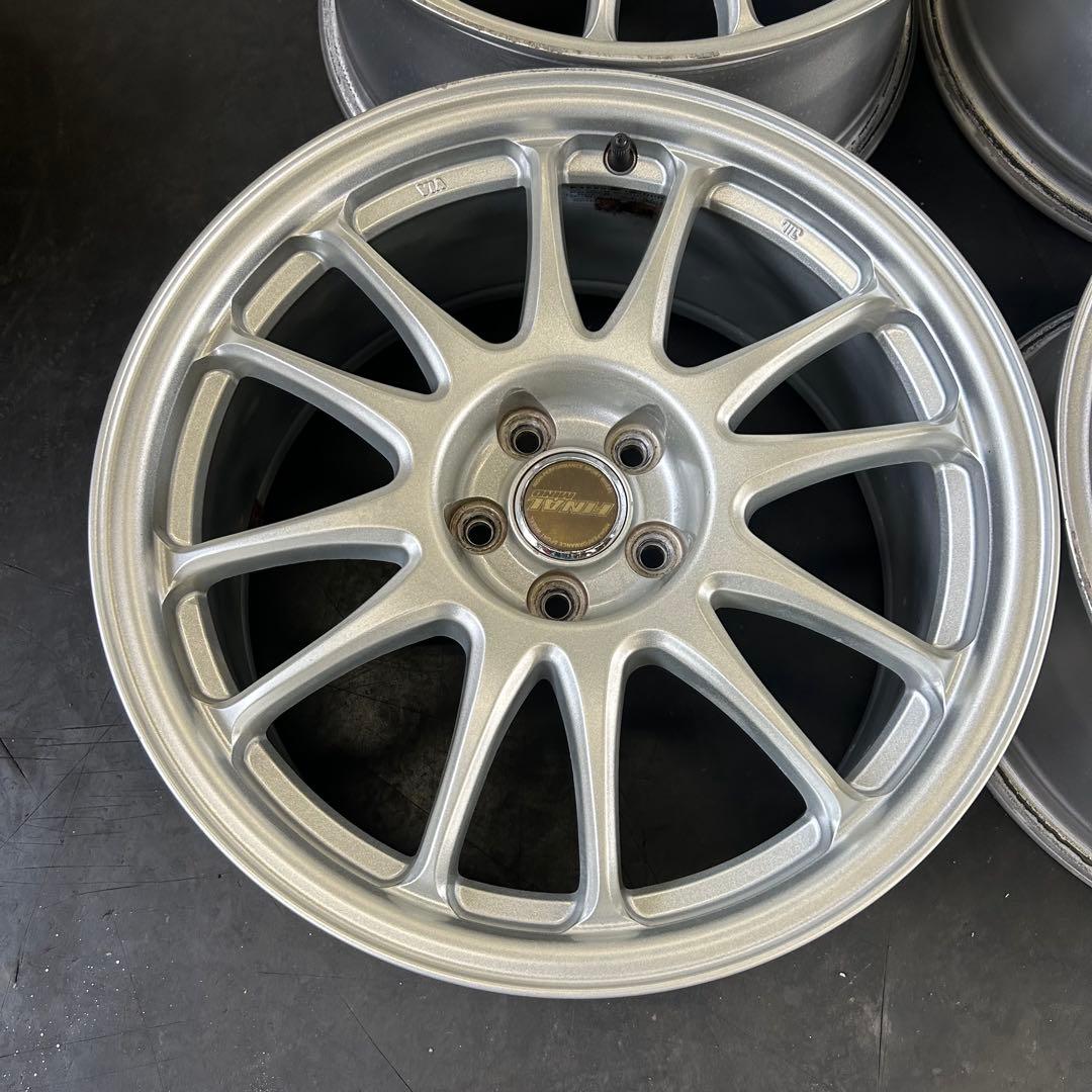 中古アルミ17X8.0 PCD100インプレッサ、フォレスター、XVなどに