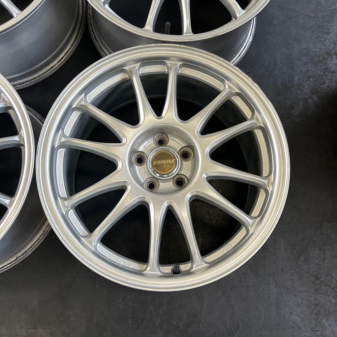中古アルミ17X8.0 PCD100インプレッサ、フォレスター、XVなどに