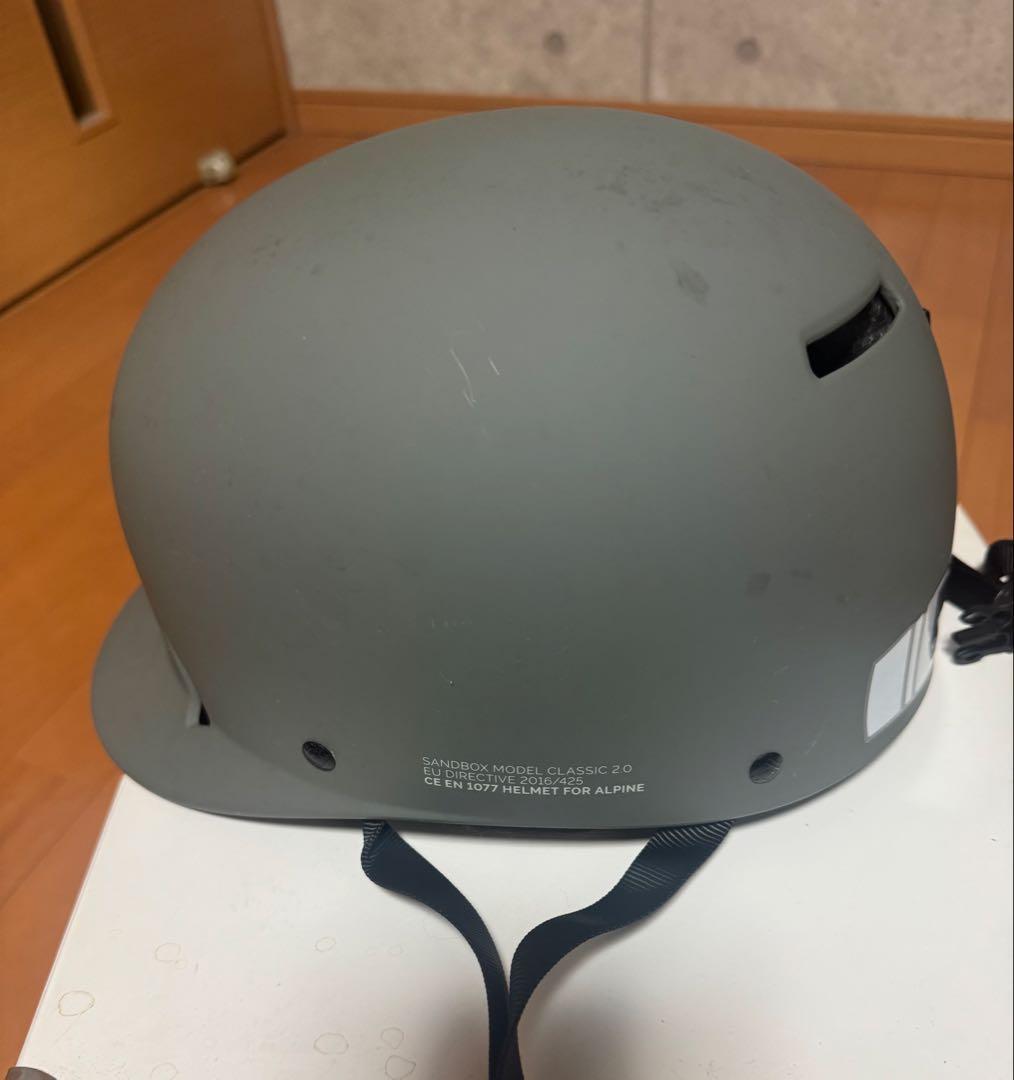 sandbox スノーボードヘルメット ORE オリーブ　MLサイズ