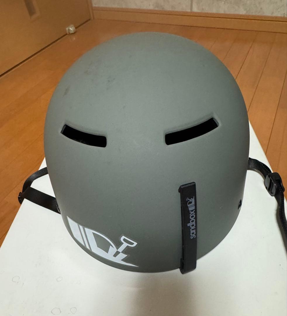 sandbox スノーボードヘルメット ORE オリーブ　MLサイズ