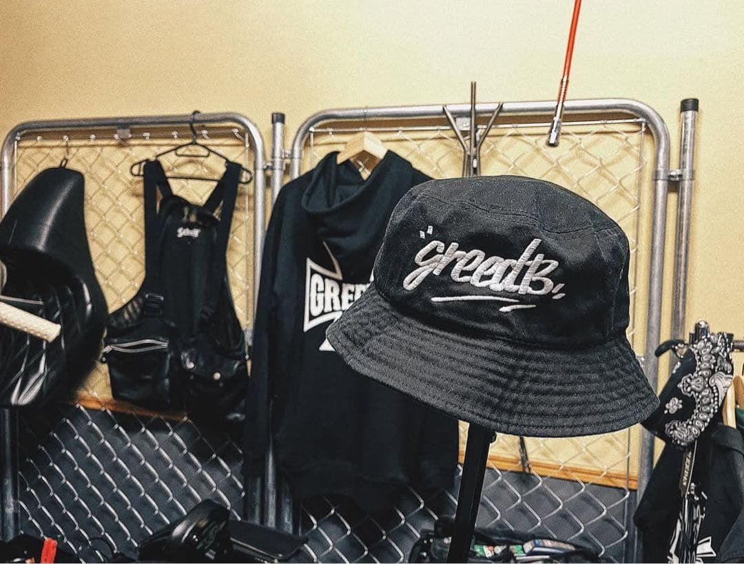 GREED13　Bucket Hat　バッケットハット　Black 数原龍友着用