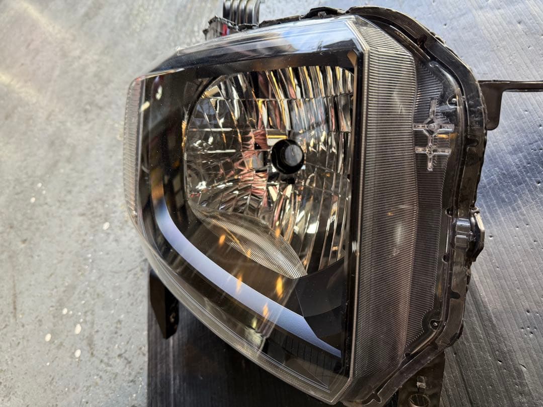 N-VAN 純正カスタムヘッドライト左右 インナーブラック加工