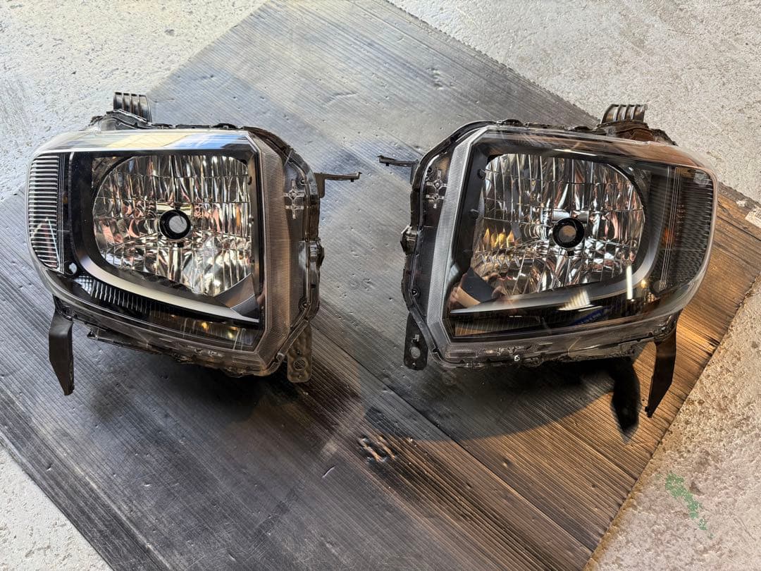 N-VAN 純正カスタムヘッドライト左右 インナーブラック加工