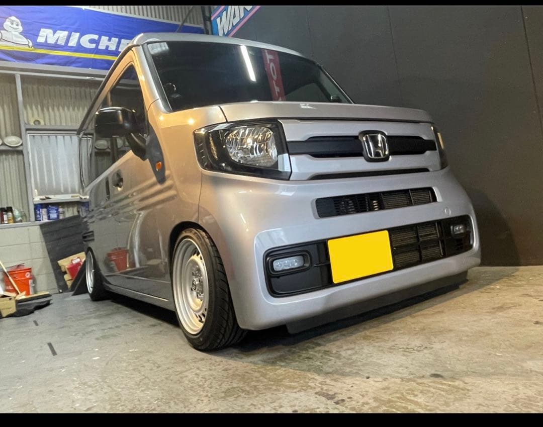 N-VAN 純正カスタムヘッドライト左右 インナーブラック加工
