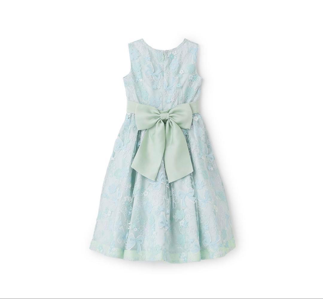 お花刺しゅう ドレス　オフホワイト