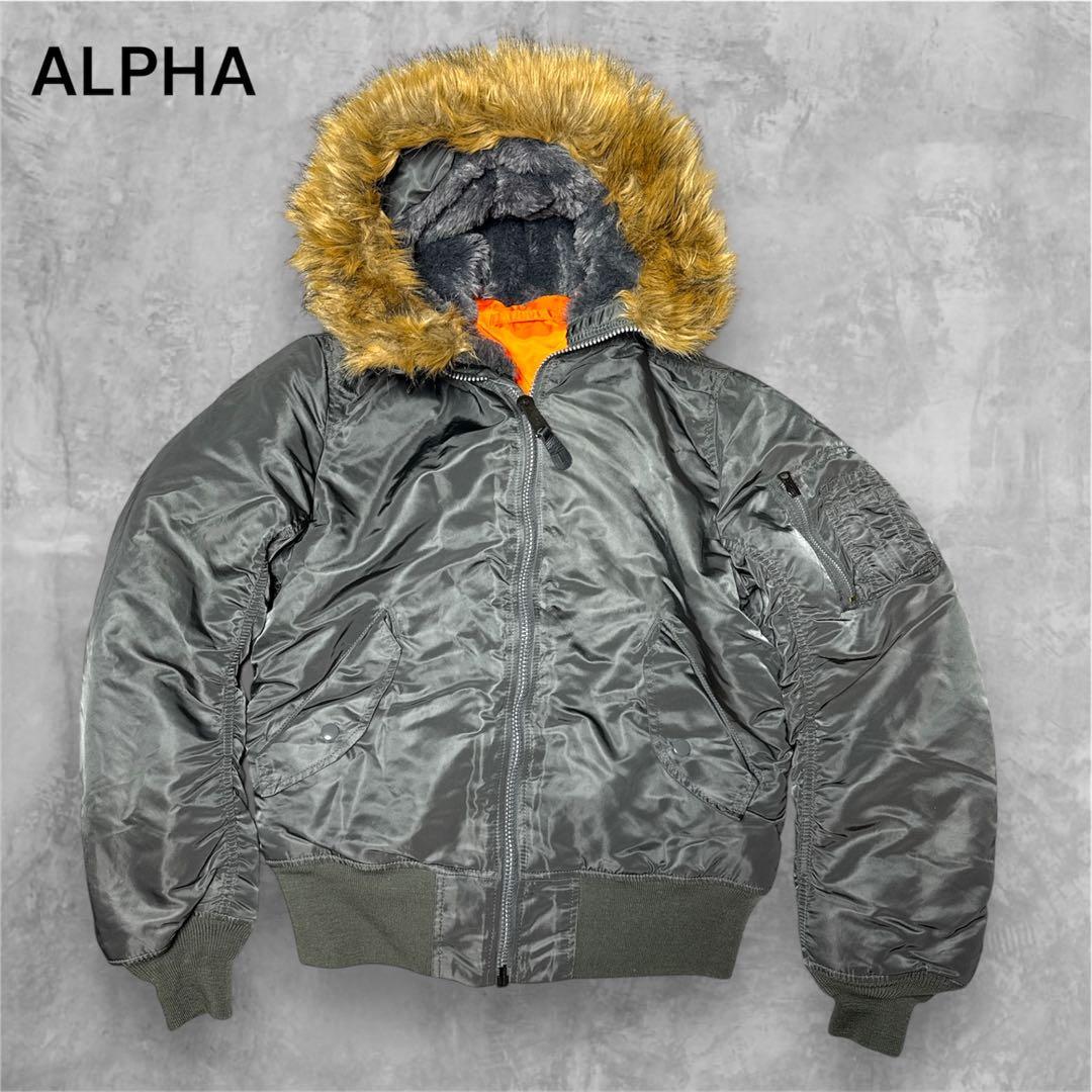 アルファ ALPHA MA-1 N-2B フライトジャケット