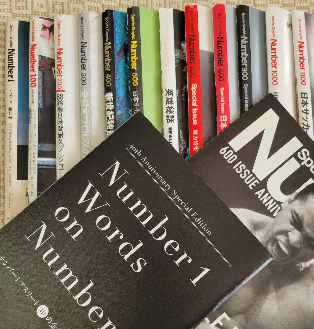 Sports Graphic Number 創刊号&周年特別記念14冊フルセット