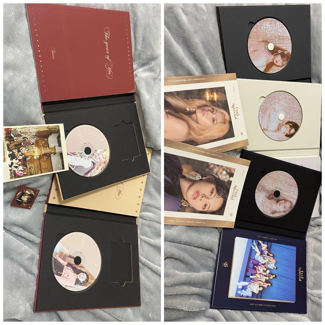 TWICEアルバムセット(付属品有)
