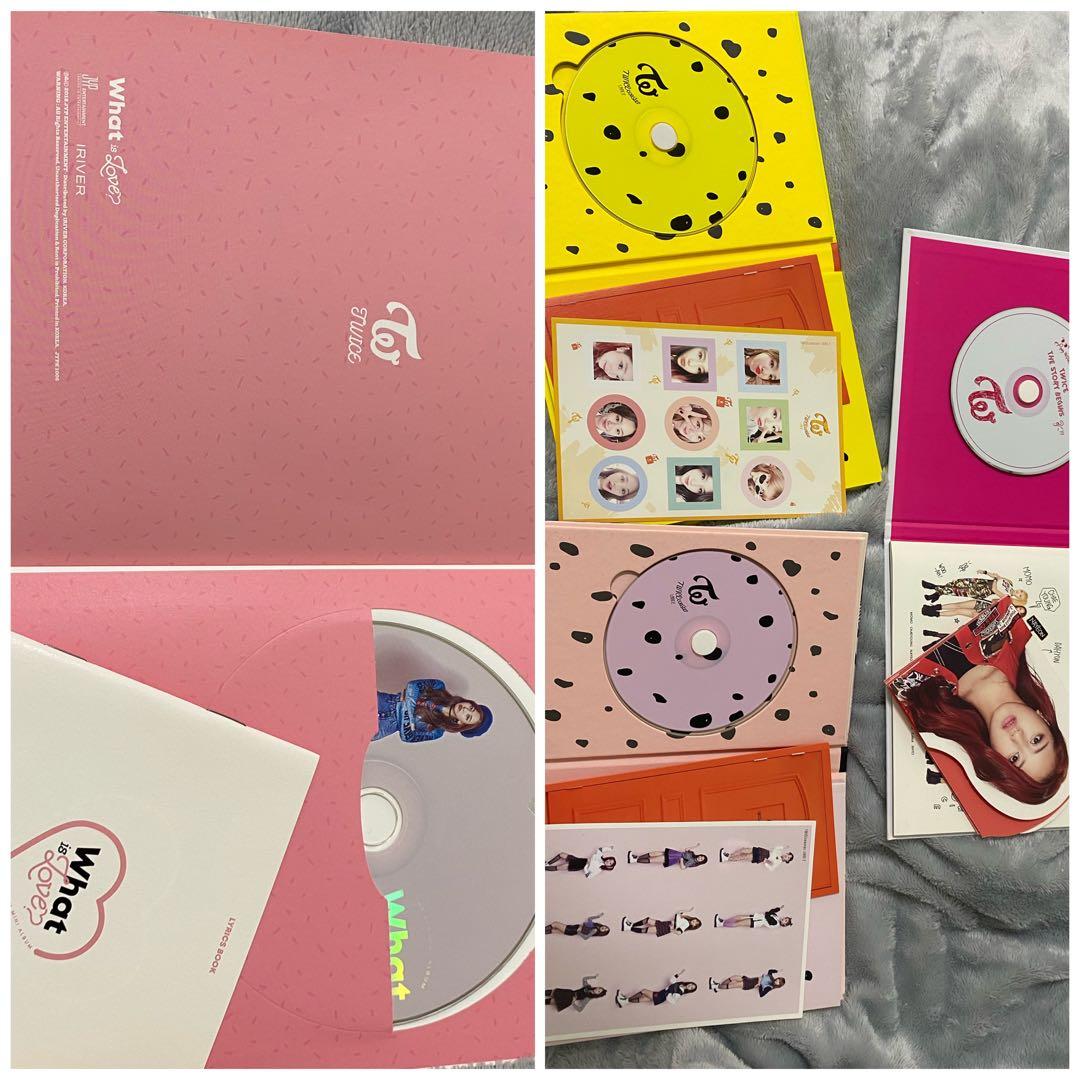 TWICEアルバムセット(付属品有)