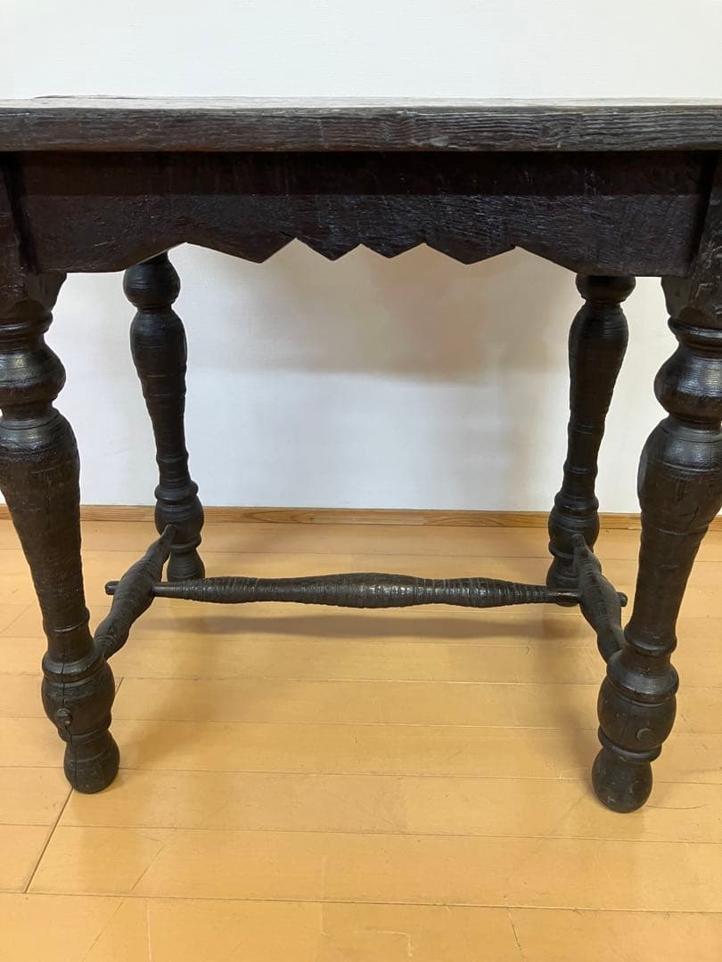 アンティーク/ヴィンテージ　テーブル　無垢材　古材　検】英国アンティーク