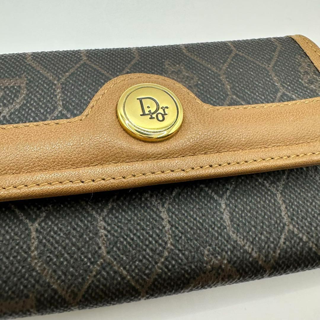 ‼️専用‼️✴️美品✴️ クリスチャンディオール ハニカム柄 6連 キーケース PVC