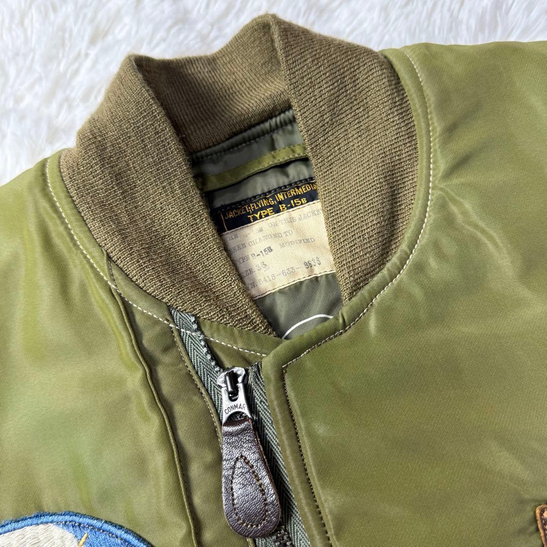 【レア】バズリクソンズ B-15B MODフライトジャケット 36 CONMAR