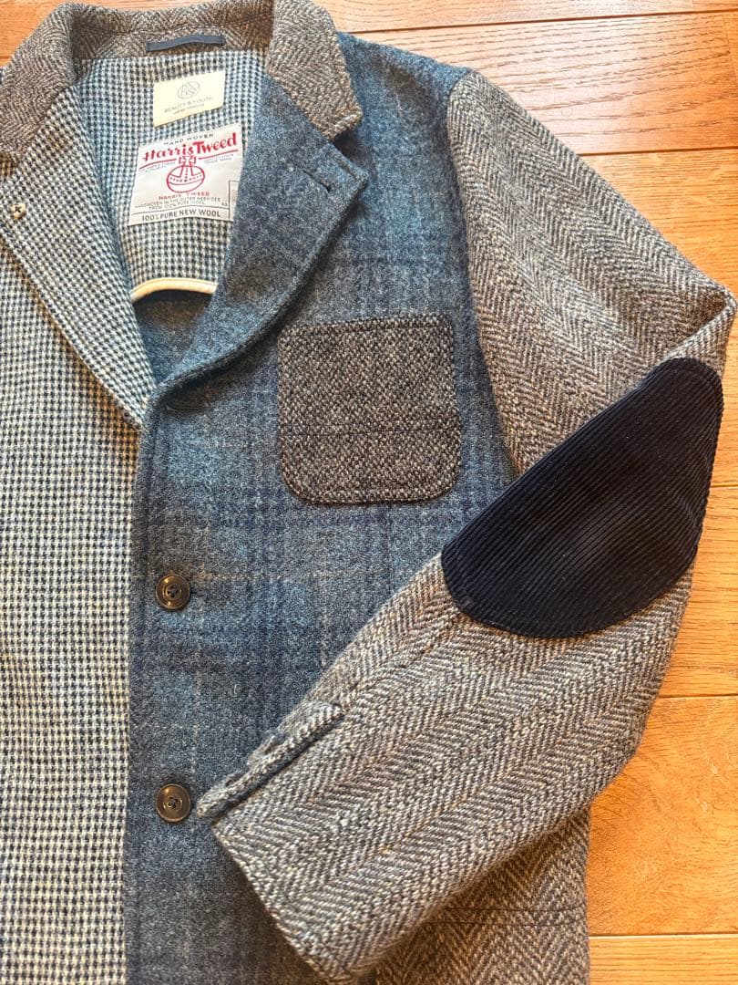 Harris Tweed ×unitedarrowsテーラードジャケット