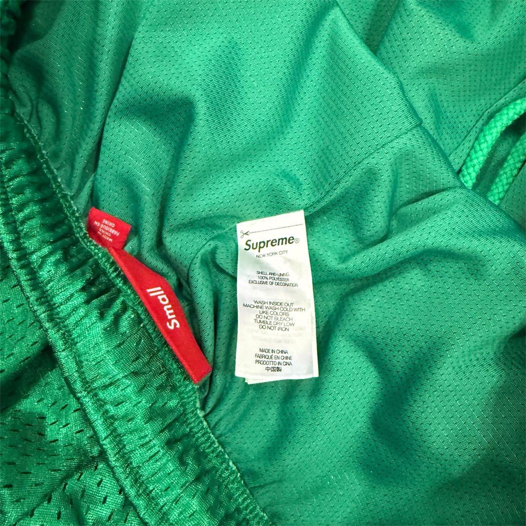 Supreme メッシュハーフパンツ グリーン