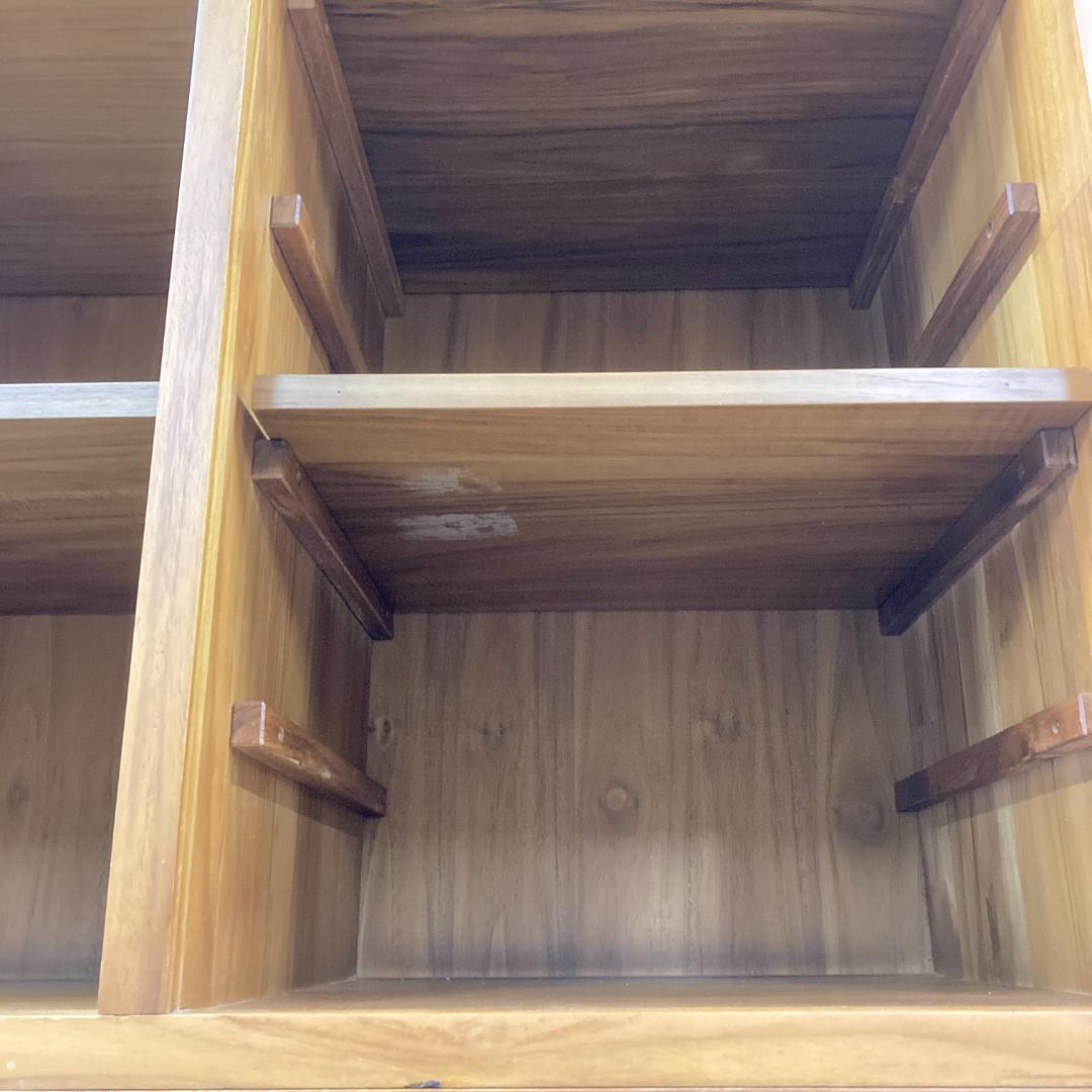 unico ウニコ ブレス　書棚　 カップボード 　食器棚　チーク無垢材