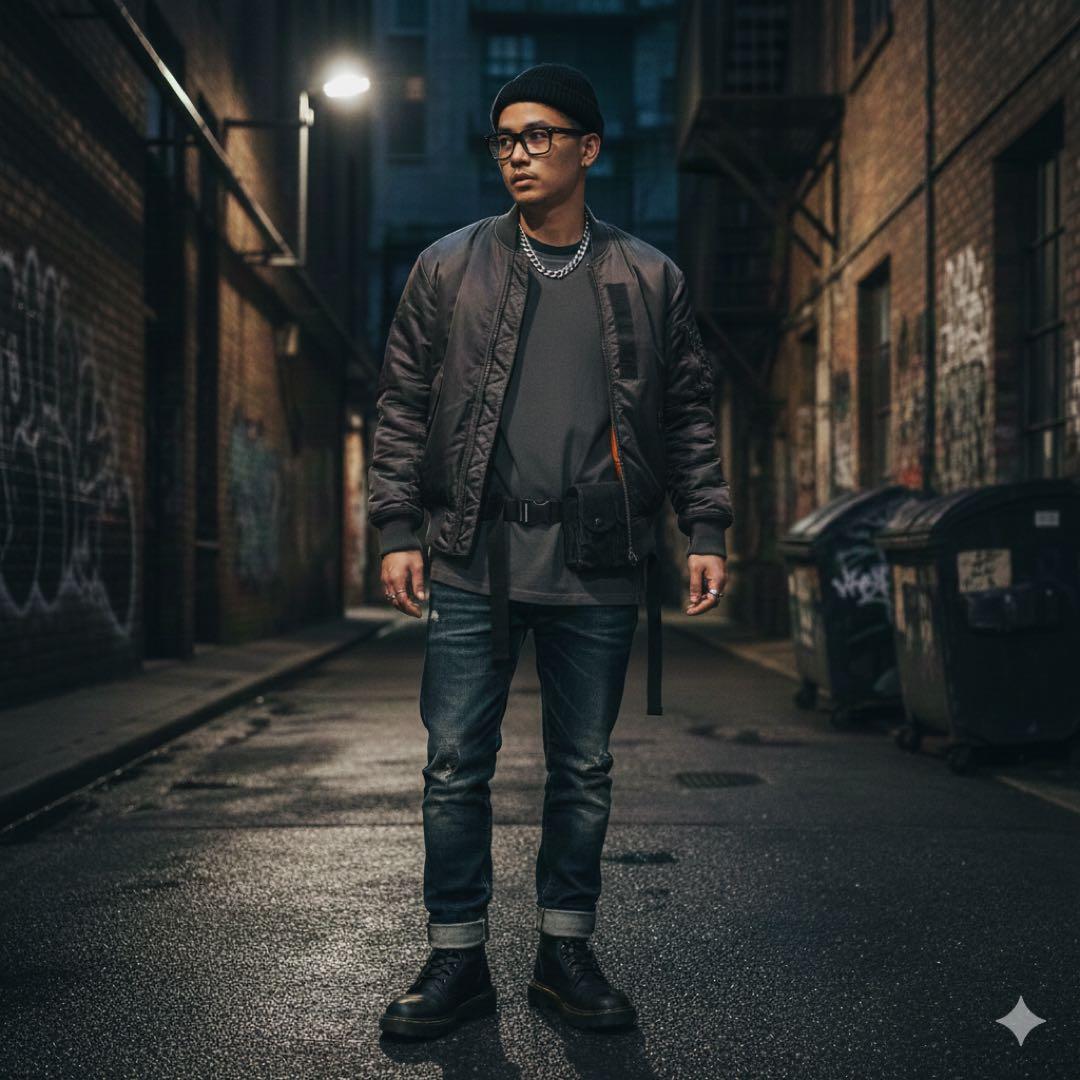 ✨美品✨ユニクロ +J ジルサンダー オーバーサイズブルゾン MA-1 XS