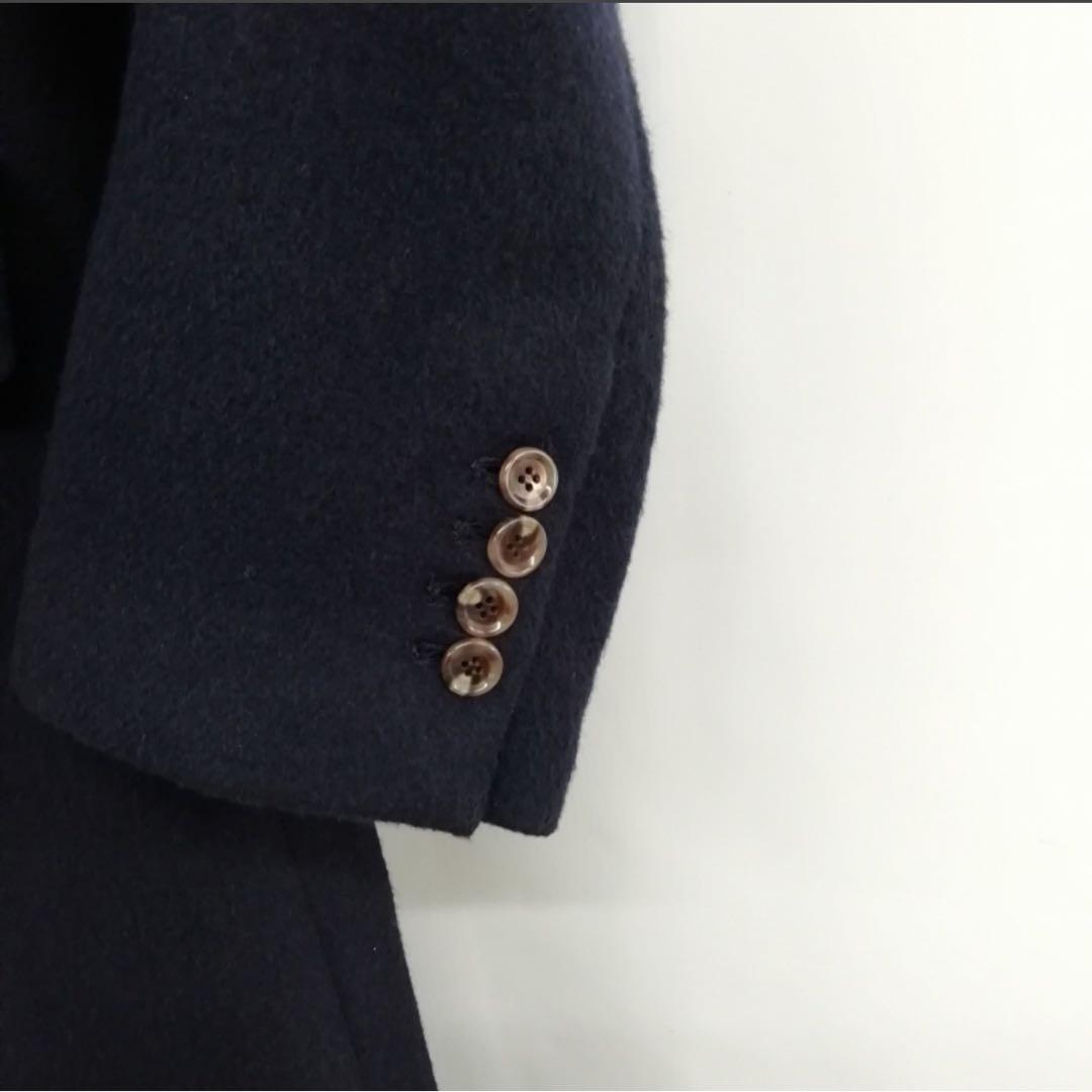 2023美品LANVIN en Bleu ロングオーバーコート