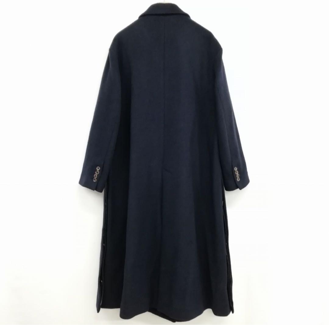 2023美品LANVIN en Bleu ロングオーバーコート