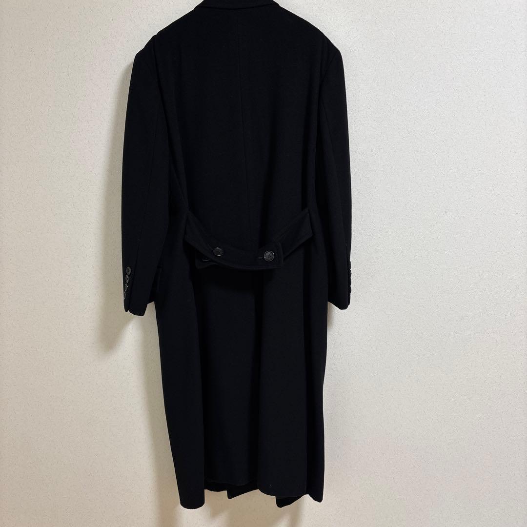 【美品】VAL by Valentino 黒ロングコート48 オンワード樫山