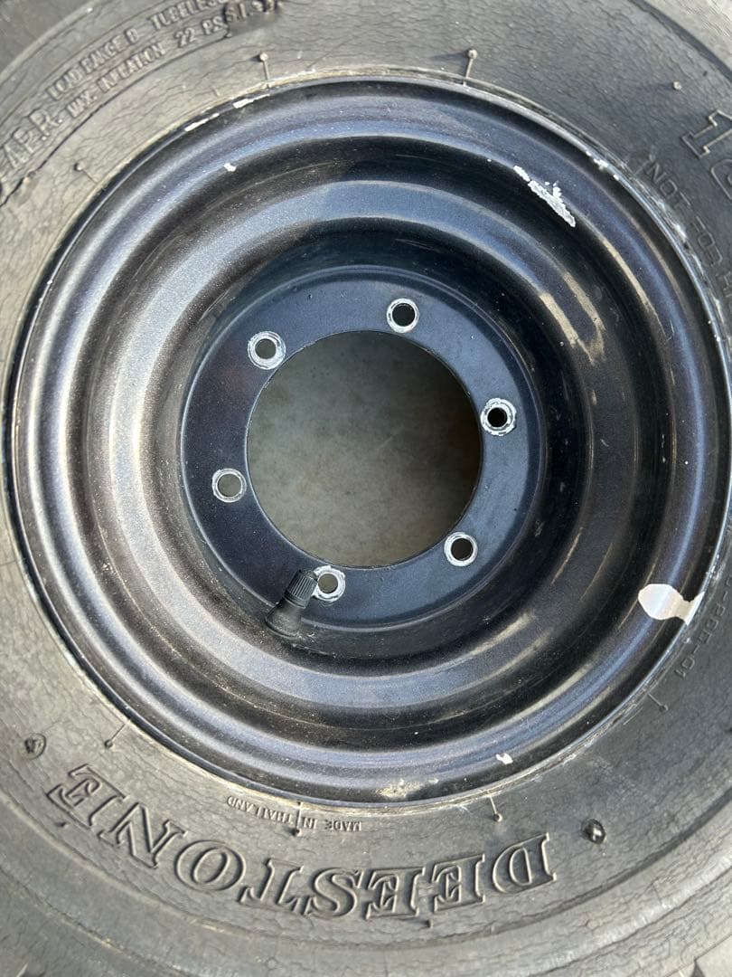 ダグラス？　ホイール　8インチ　ジャイロ　ミニカー　キャノピー　ジャイロX