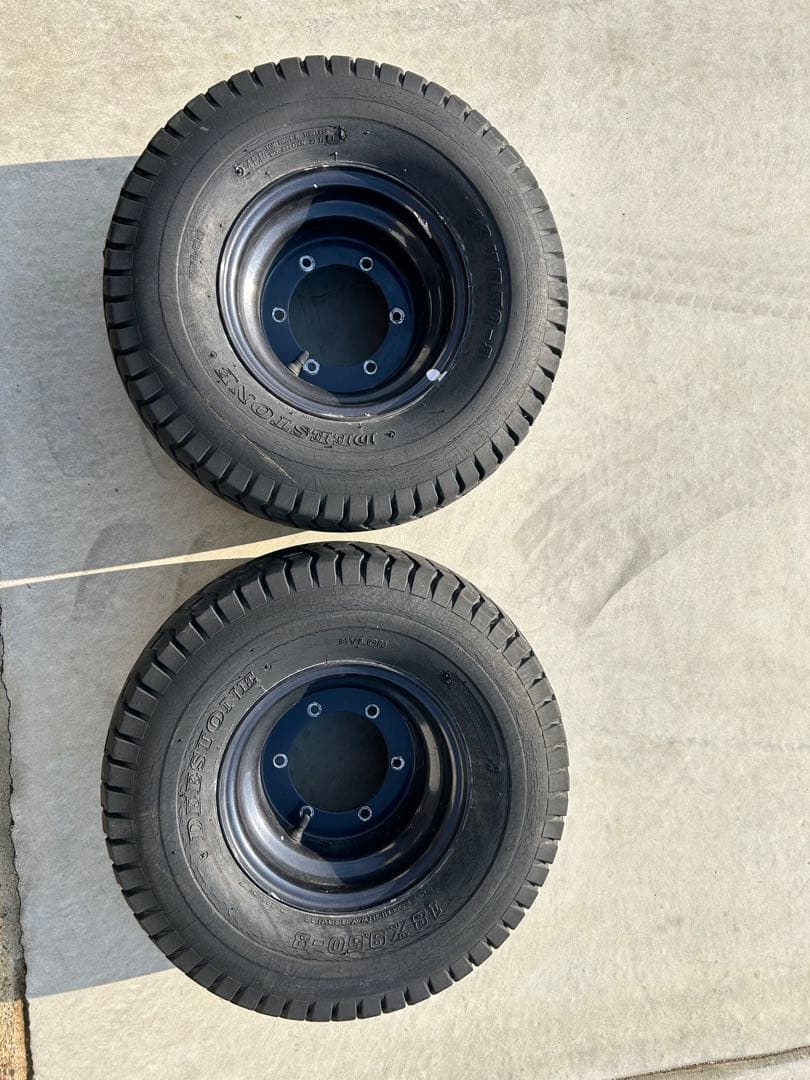 ダグラス？　ホイール　8インチ　ジャイロ　ミニカー　キャノピー　ジャイロX