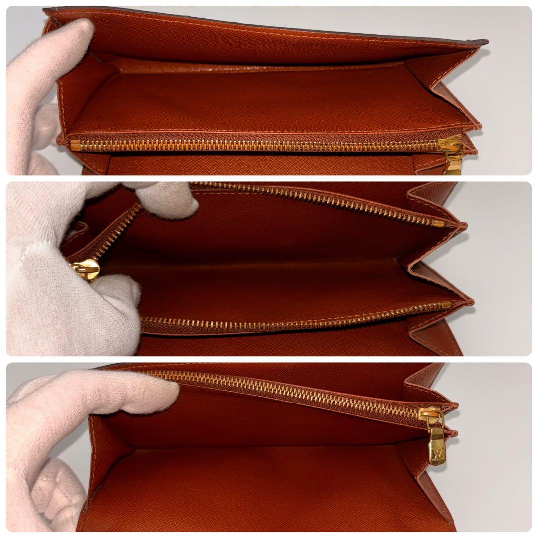 【鑑定済み】ルイヴィトン✨モノグラム✨ポルトフォイユサラ 長財布