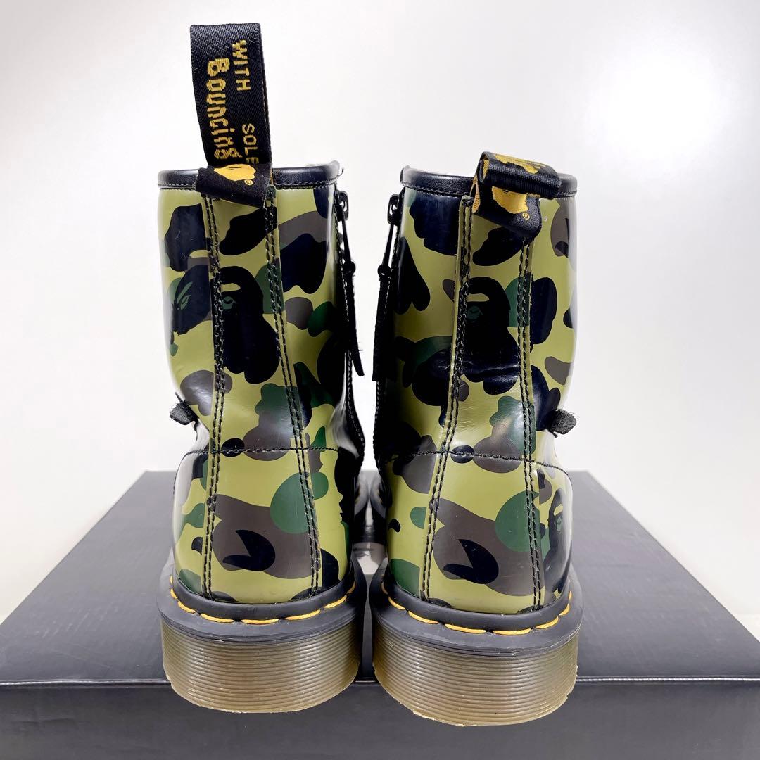 希少 ドクターマーチン × エイプ 60周年 8ホール ブー カモフラ 27cm