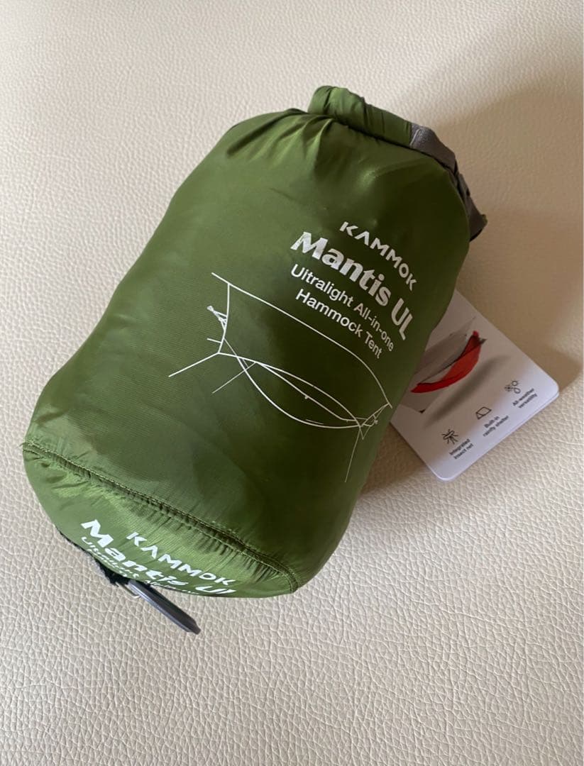 カモック マンティスウルトラライト モスグリーン ハンモックテント　新品未使用