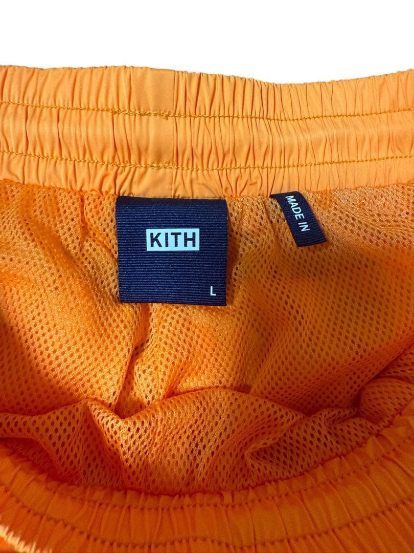 kith ハーフパンツ　二枚セット　グリーン　オレンジ