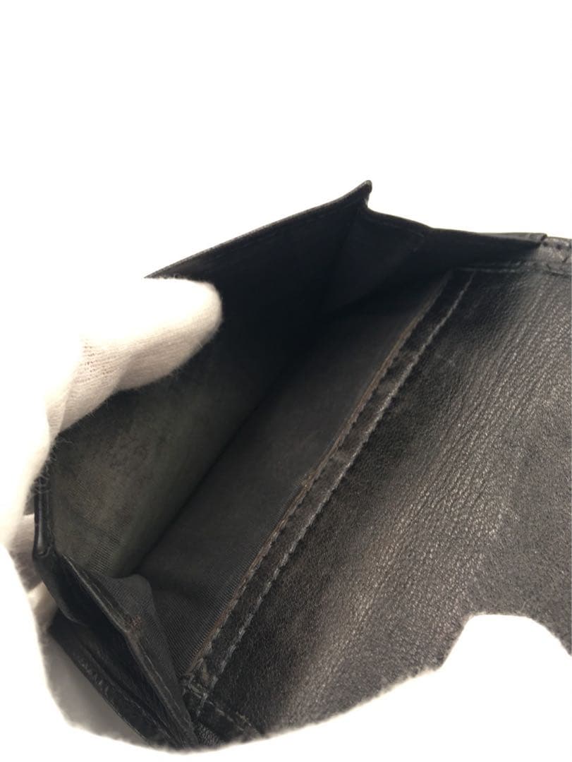 シャネル　キャビアスキン　財布