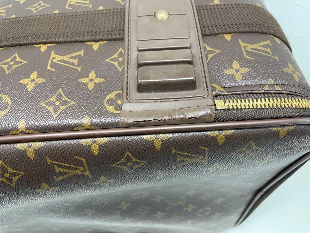 【美品】ルイヴィトン M23294 ぺガス55 キャリーケース モノグラム