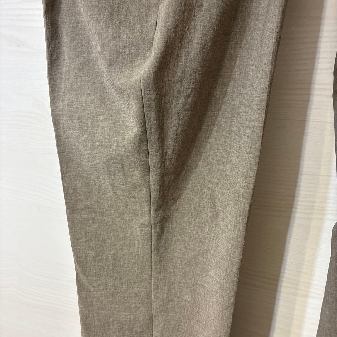 アダムエロペ ADAM ET ROPE ノーカラーセットアップ L リネン風