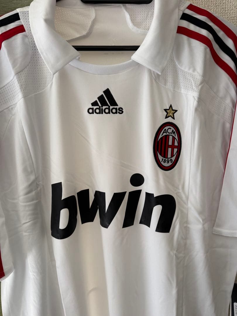 adidas アディダス ACミラン 2007-2008 アウェイユニフォーム