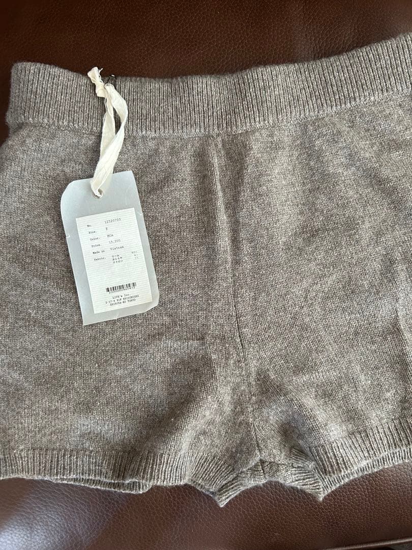 Cashmere Knit Bloomer モカ