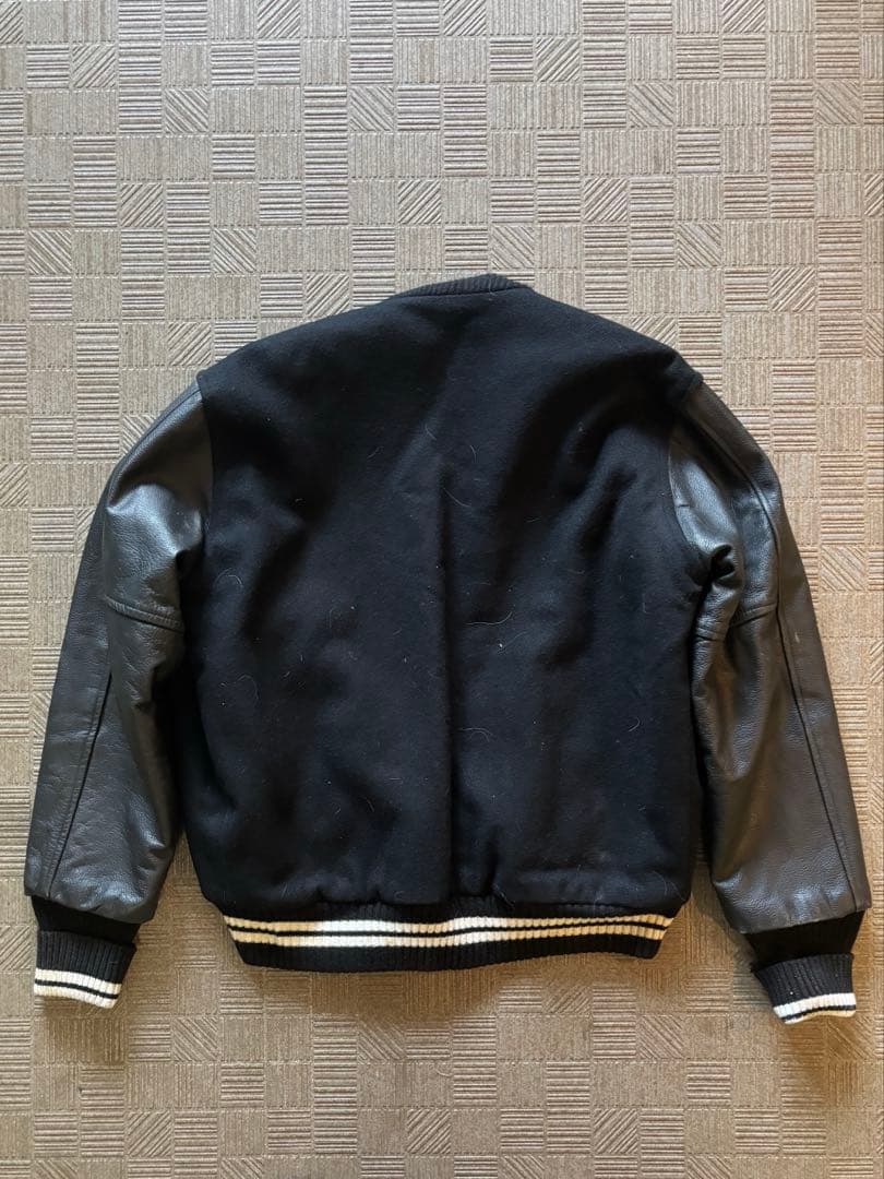 Hewitt スタジャン 90s 00s ヒューイット キルティング　黒　38