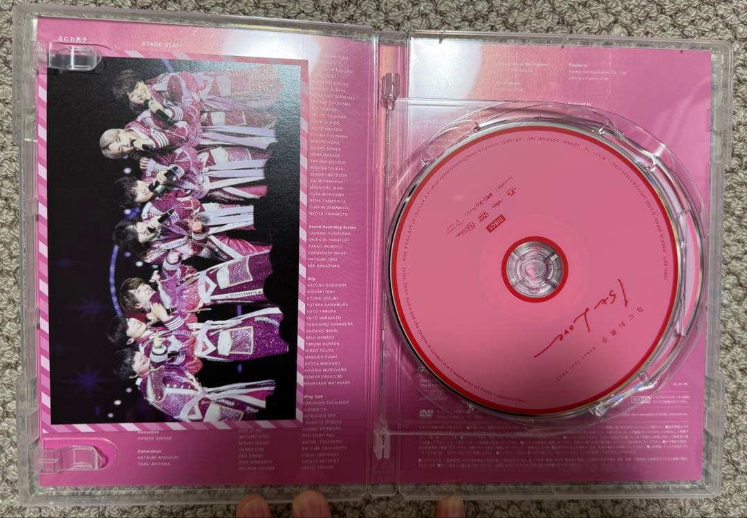 なにわ男子　ライブDVD