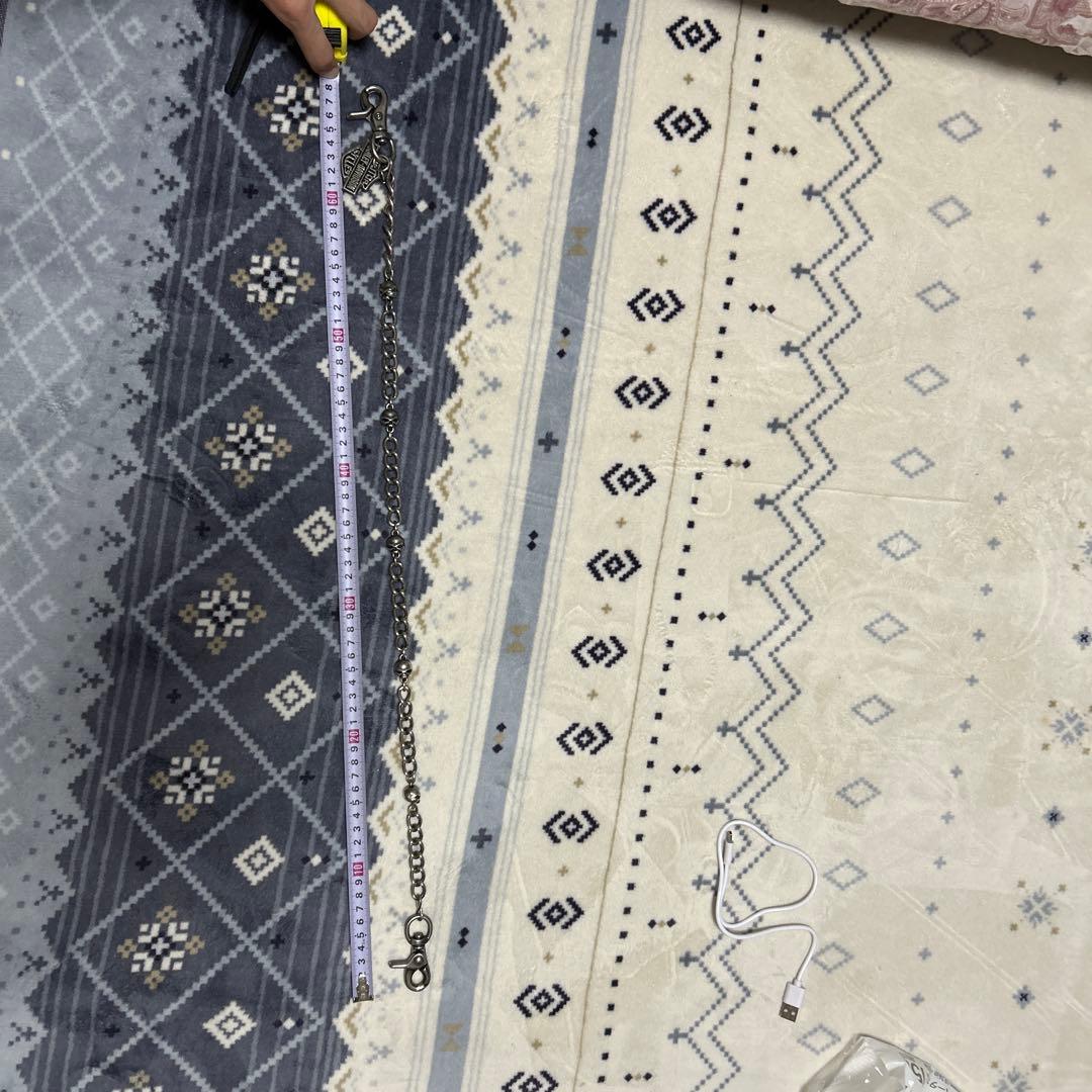 Harley-Davidson スカルデザイン ウォレットチェーン